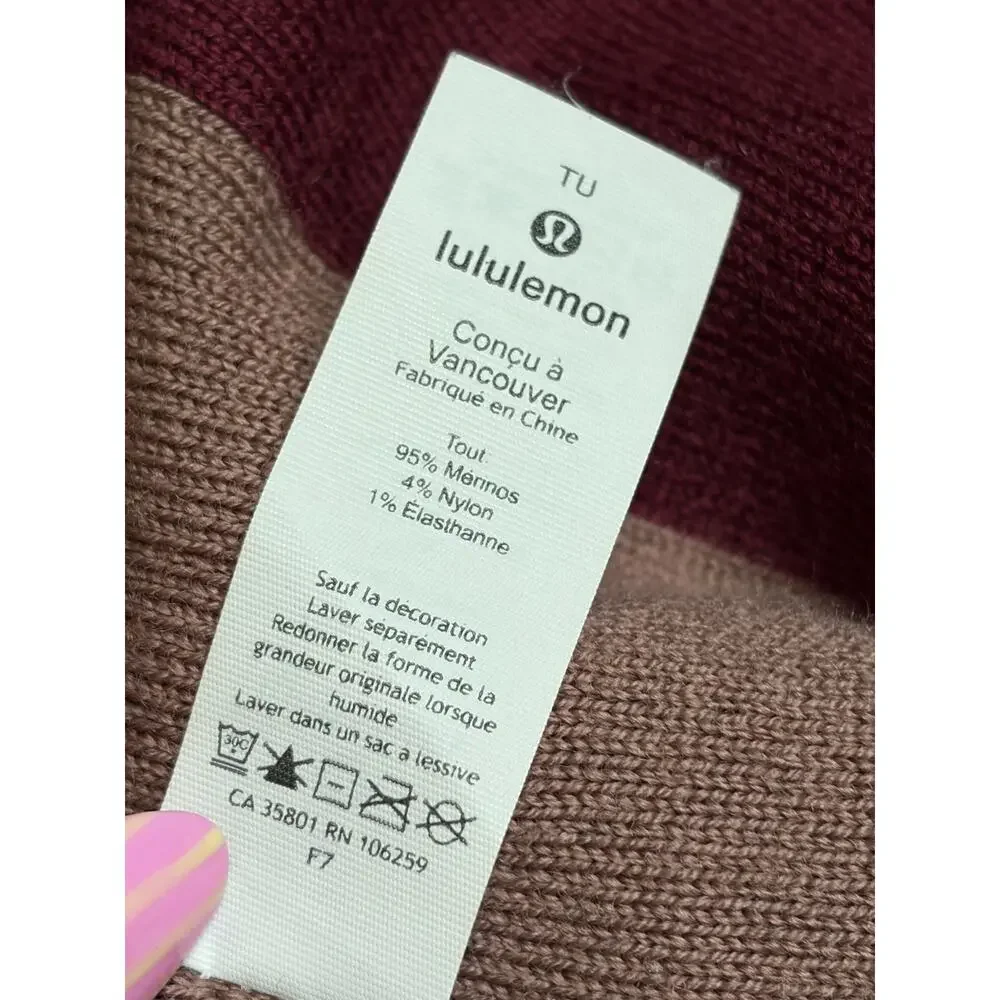Lululemon Bundle Up Wrap (Spanish Oak / Savannah)